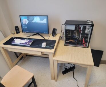 I have no money now but at least I have a pc setup