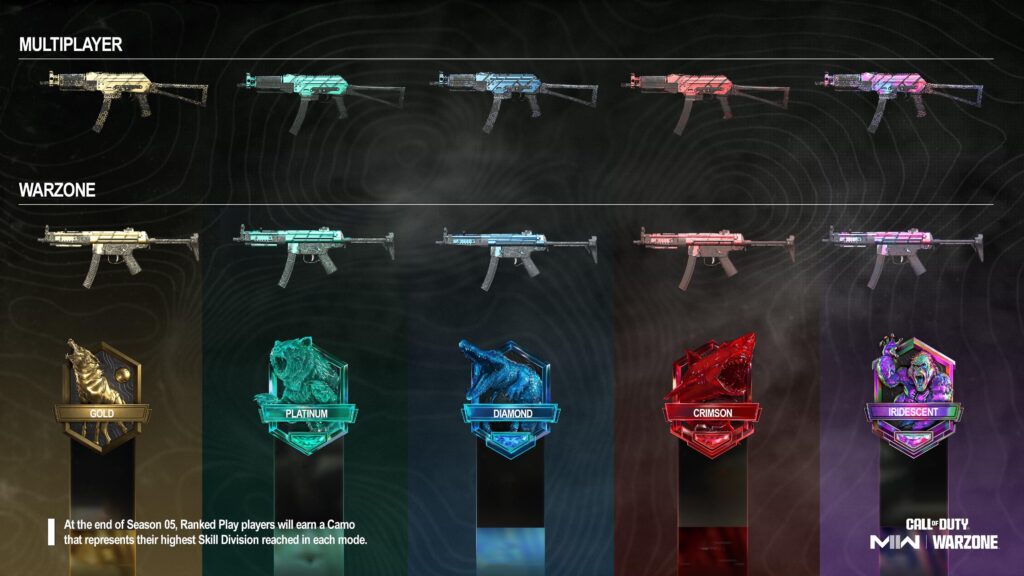 I think it was missed opportunity to not keep ranked weapon camo as a reward along with vehicle skin in season 6, since this camo can now be applied on MW3 guns.