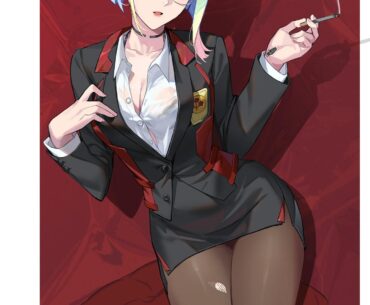 Lucy in school uniform (By 大大卷)