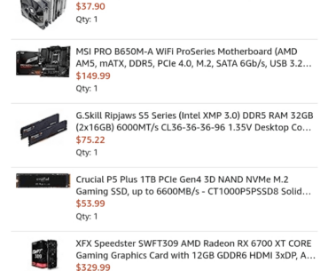 So my motherboard died a few days ago because...