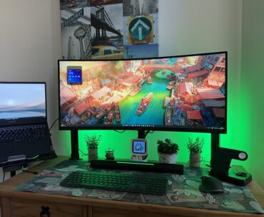Gaming and Uni work corner :)