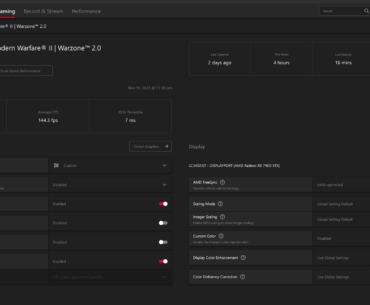 any recommended /best Radeon settings for MW3?
