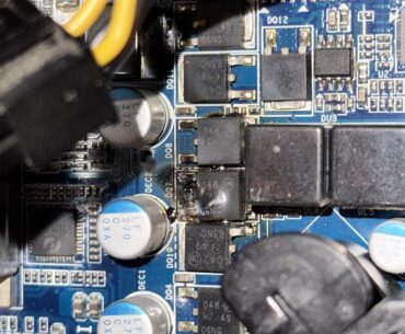 Blown mosfet