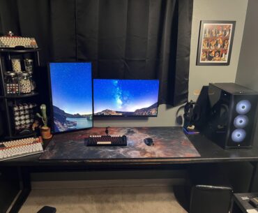 Workbench converted to desk