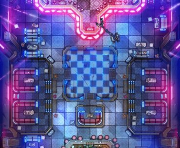 Czepeku Sci-Fi brand new map - Cyberpunk Club! [28x44]