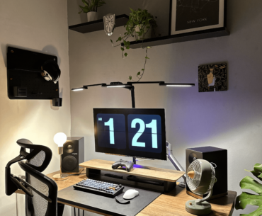 My Cozy Gaming Desk Setup