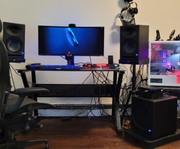 Crappy apartment because I spend all my money on gear