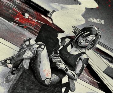 page spread for a shortcomic i'm drawing