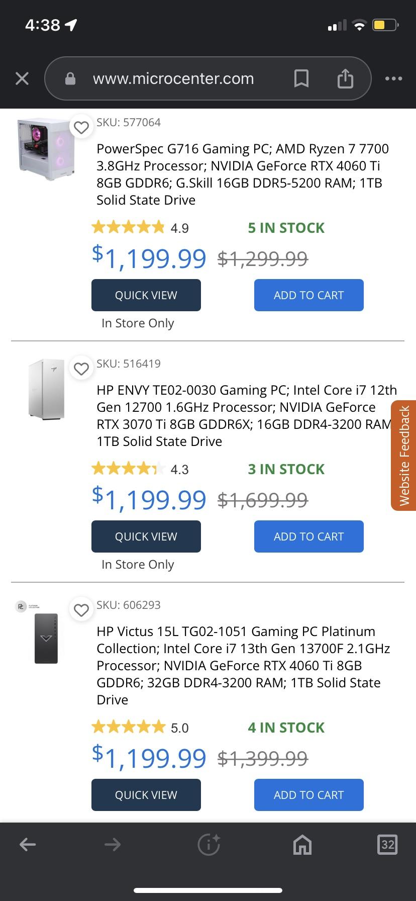 Best sites/tips to find which of these is the best prebuilt to buy