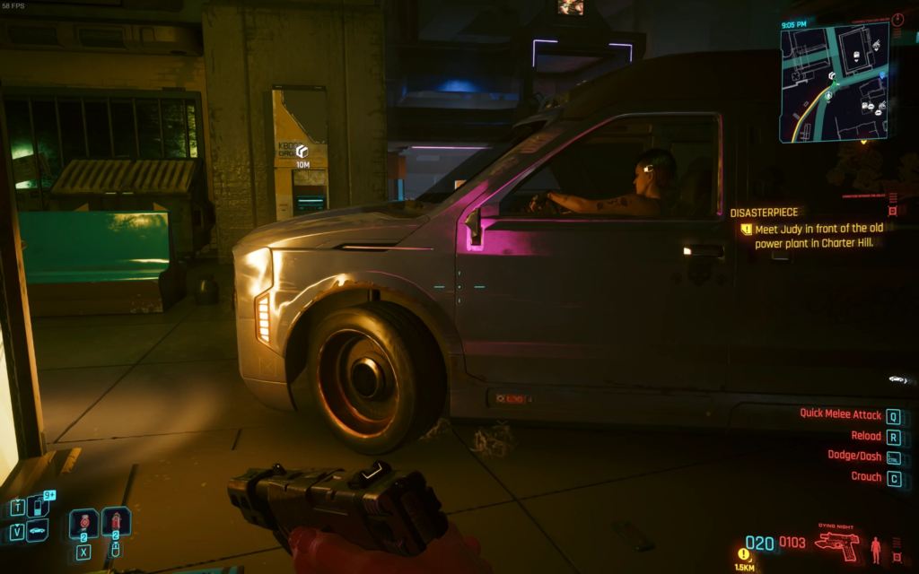 Who gave Judy a license?