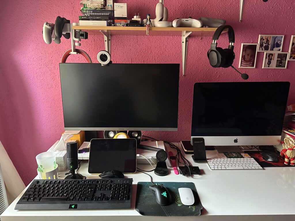 Current setup, nothing other worldly but enough
