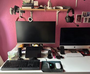 Current setup, nothing other worldly but enough