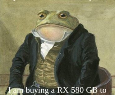 Couple of days ago my 750 Ti died after 9 years and I'm getting a RX 580 to replace it now