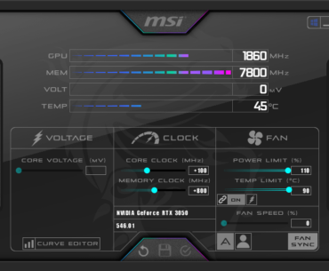 New to OC'ing and was wondering if this is a good basic OC for my ASUS Strix 3050