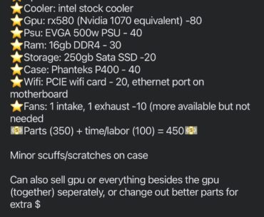 Are these good specs for pc