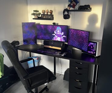 New apartment, new setup!
