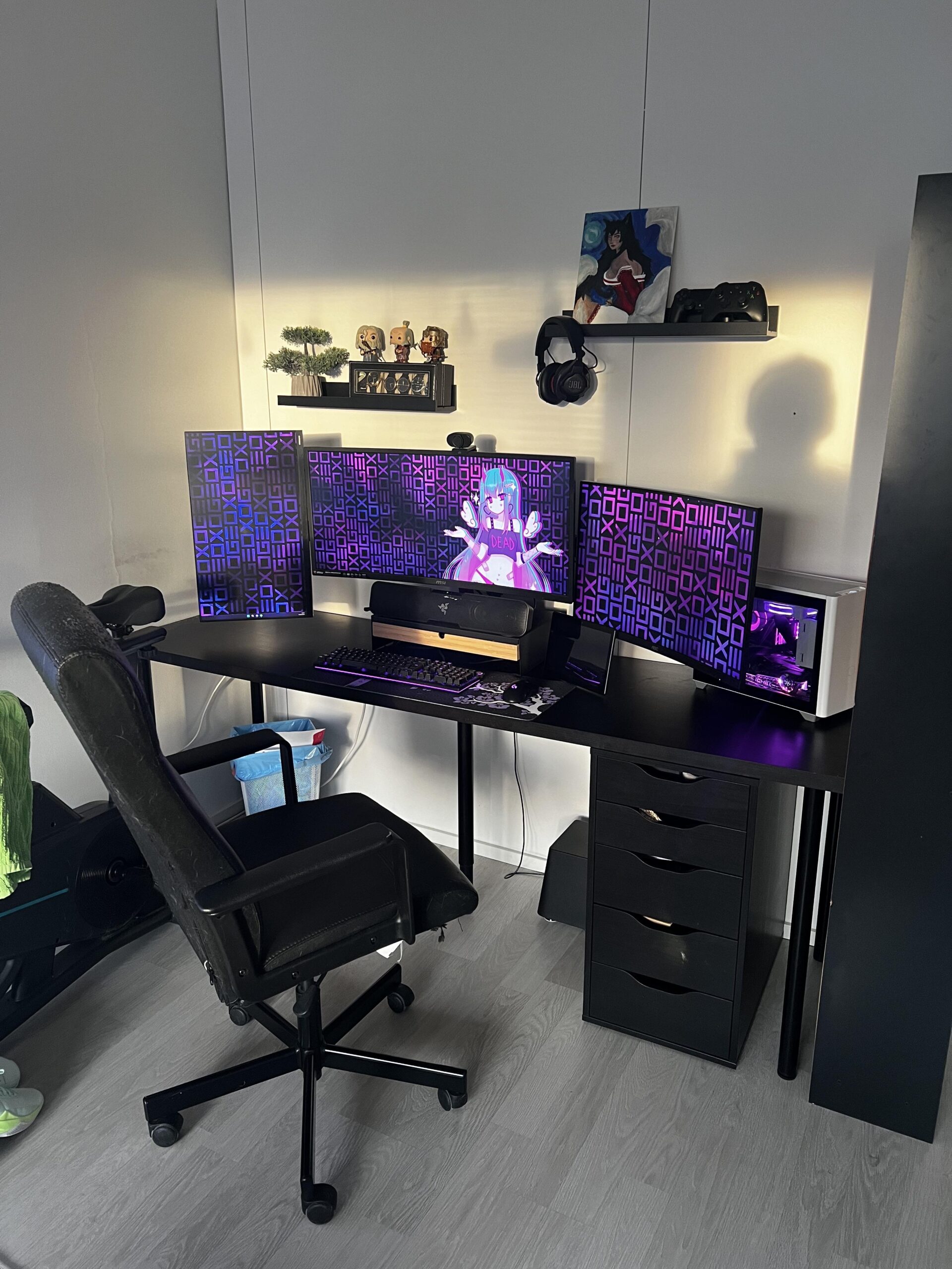 New apartment, new setup! New apartment, new setup!
