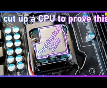 For all of those who are adamant that cinebench is a good "stress test" | Credit: CmdrSoyo