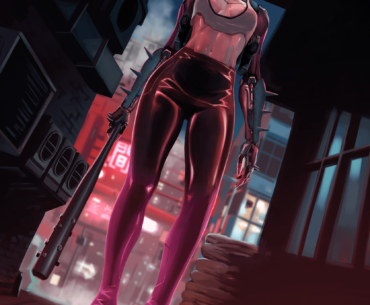 Rita, Mox bouncer - Cyberpunk 2077 Fan art