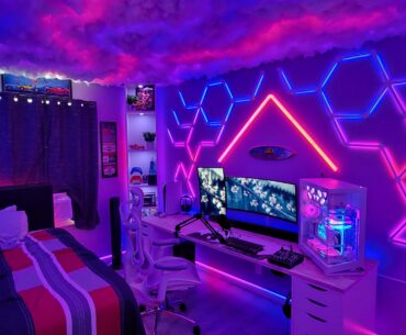 My current bedroom gaming setup