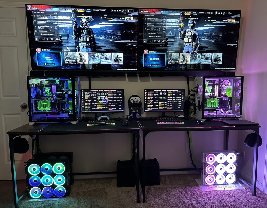 Me and my wife setup Me and my wife setup