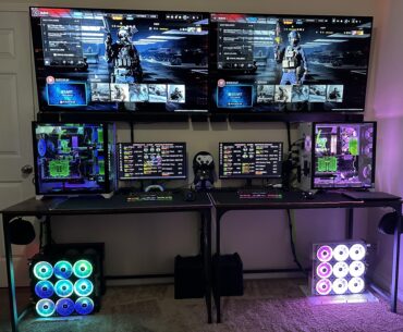 Me and my wife setup