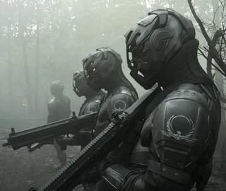 I am a sucker for these type of full head covering helmets in the Cyberpunk/dystopian genre, what are some other great examples of these?