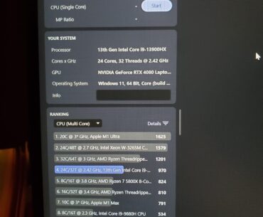 Is this normal 13900HX?