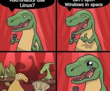 Why do astronauts use Linux?