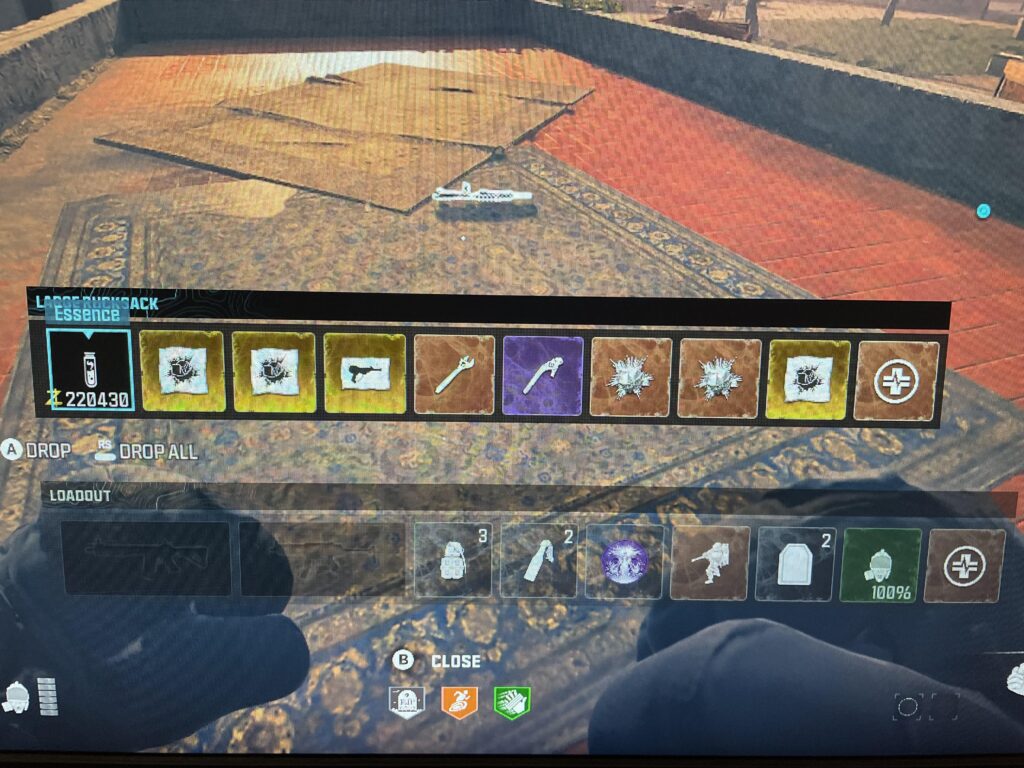 Productive grind in the red zone