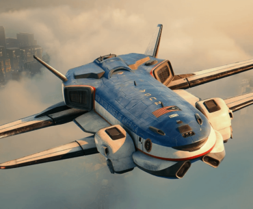 Can we all take a second to appreciate the gorgeous design of Space Force One 🥵