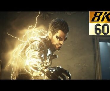 Deus Ex: Mankind Divided - Cinematic Trailer E3 2015 (Upscaled with neural networks to 8K 60FPS)