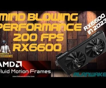 My RX 6600 behaving like rtx 3080