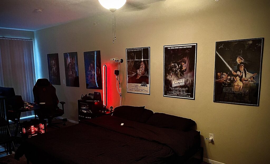 My attempt at Star Wars themed room.