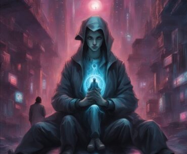 What do you think will happen to religion in the cyberpunk genre?(the image is ai generated).