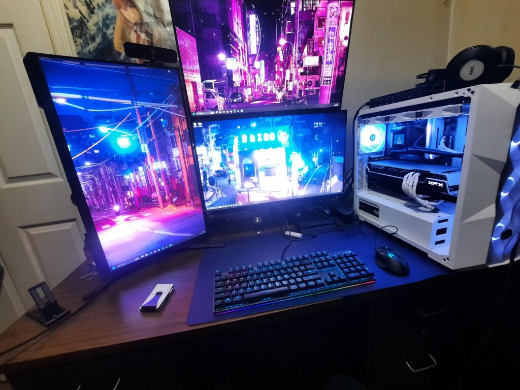 First battle station !