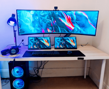 My new battle station