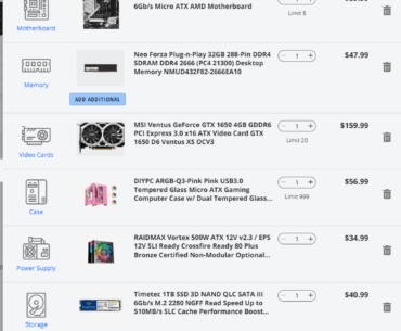 Where can I cut down? Looking to make bare minimum gaming PC that will still kinda work, for less than this