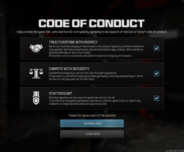 Anyone else constantly have to accept this code of conduct every time they log in? I join my buddy's lobby and this pops up. Then it always restarts, and once it restarts, I am in his lobby automatically.