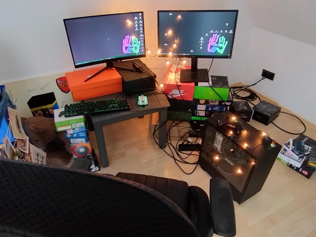 Rate my setup
