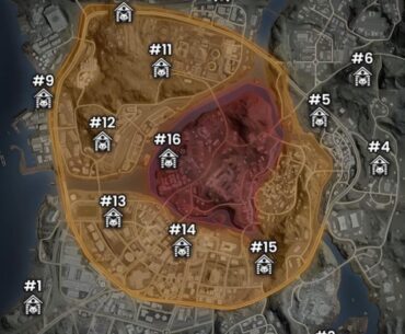 Doghouse random spawn locations map.