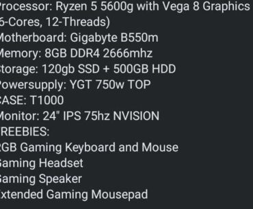 2nd hand pc