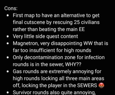 How would you rate Infection (aka burgertown) from AW on a scale of 1-10? I'll start: