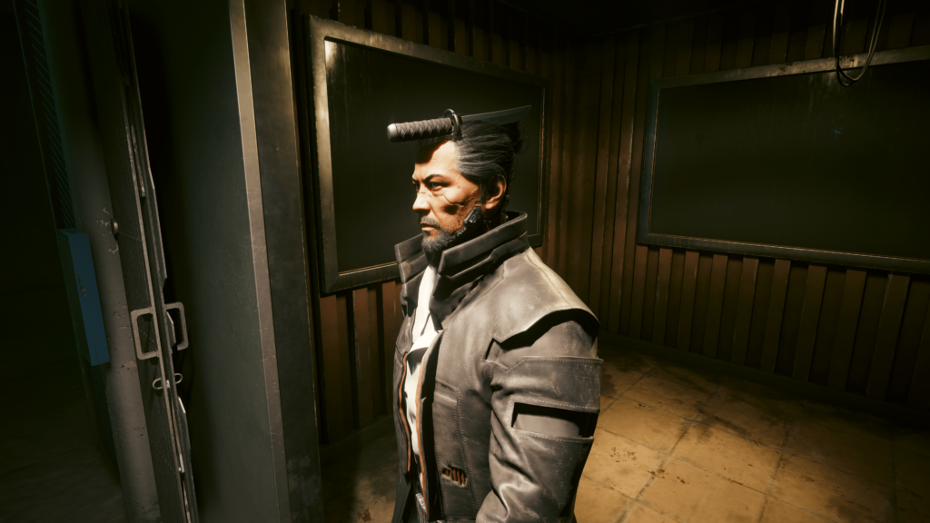 I threw a knife at Takemura and this happened . . . you good choom?