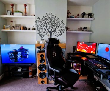 My WFH office and lads den