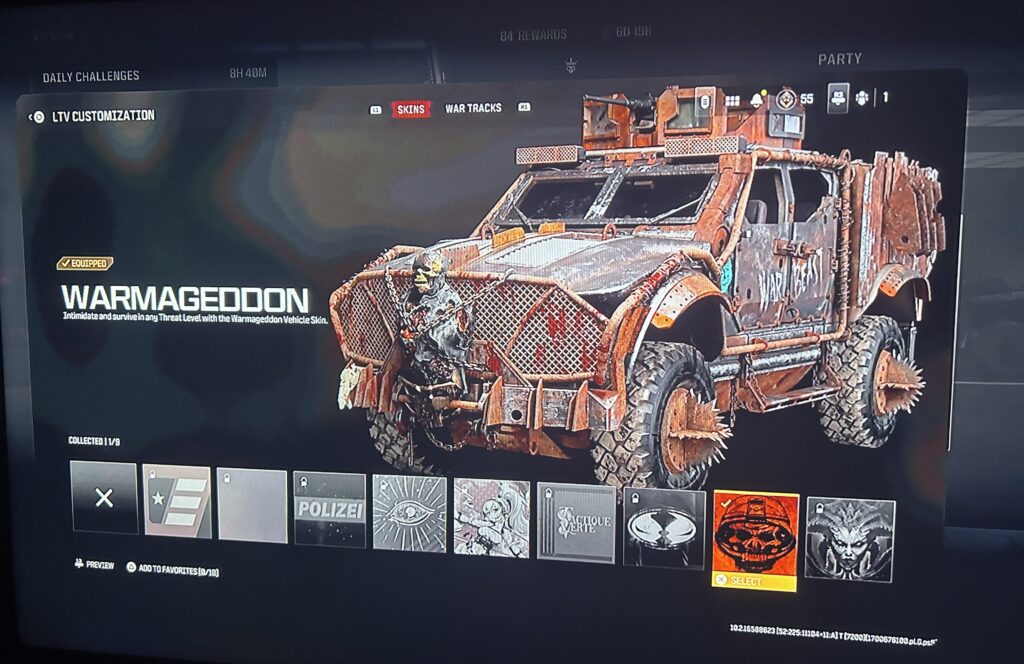 Has anybody been able to use the Warmageddon skin?