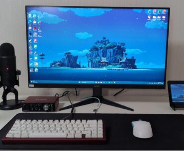 Moved to Japan 3 months ago! Finally improving my set up with a new desk.