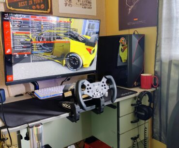 Low budget sim racer setup...
