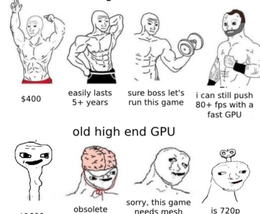 old CPU vs old GPU