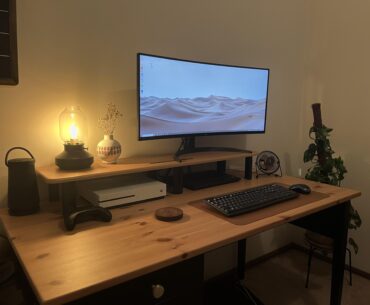 My cozy battle station
